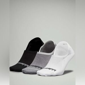 NWT Lululemon Womens Daily Stride Comfort No-Show Sock*3‎ Pack medium